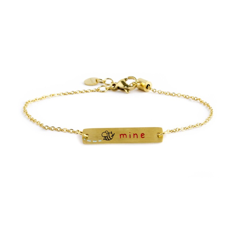 BRACCIALE ACCIAIO TAG LOVE