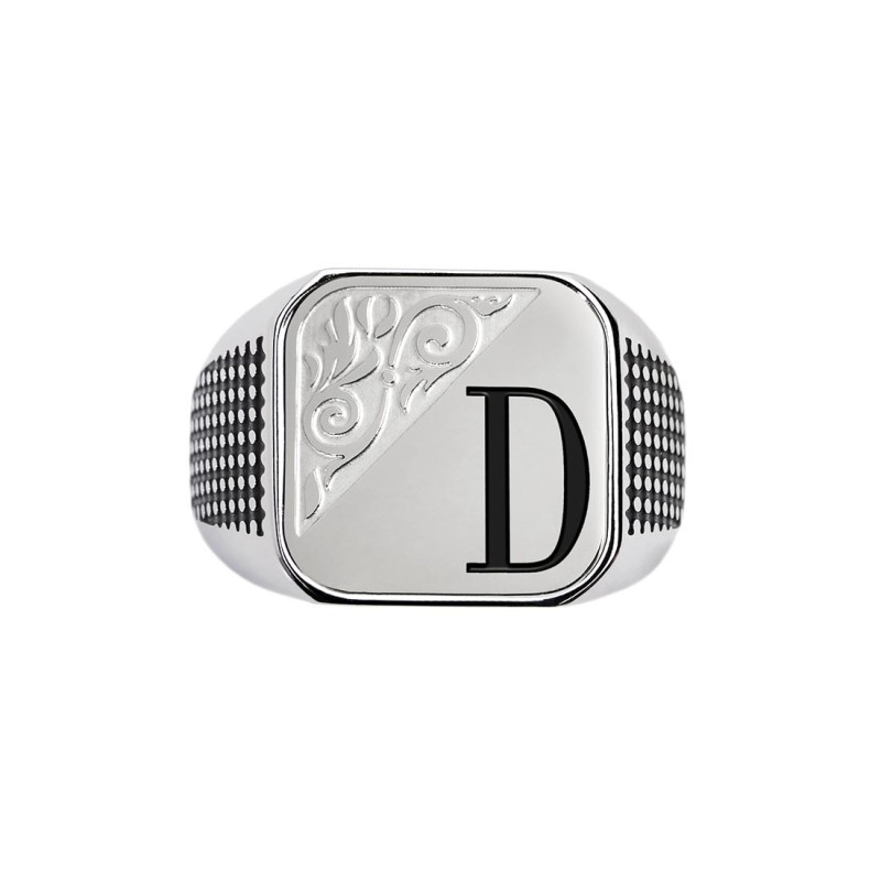 Piastrina quadrata con lettera changy