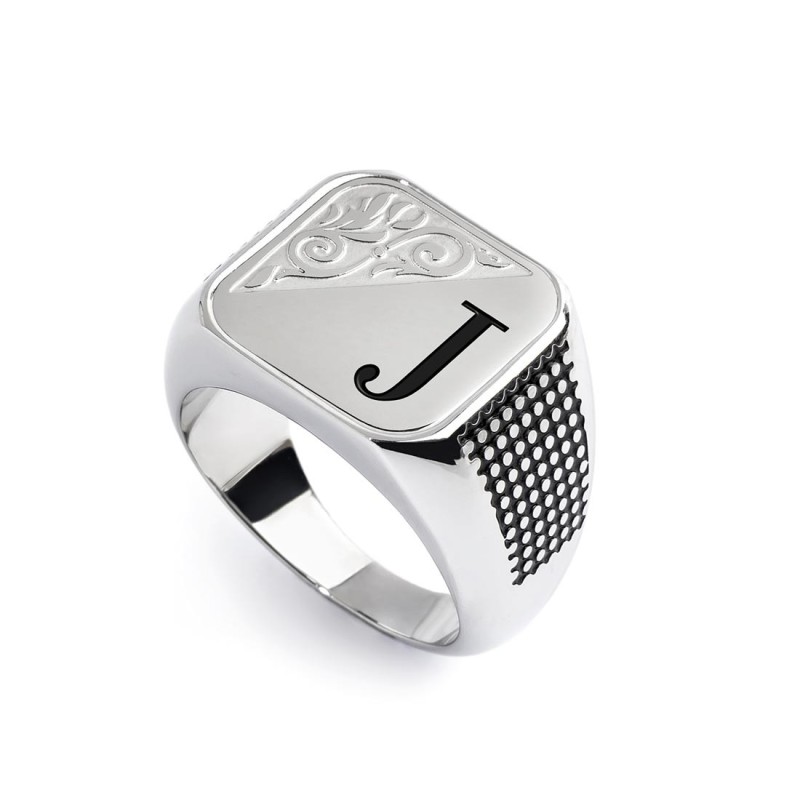 Piastrina quadrata con lettera changy