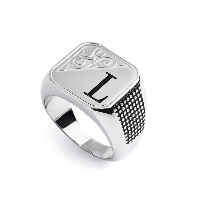 PIASTRTINA SQUADRATA CON LETTERE