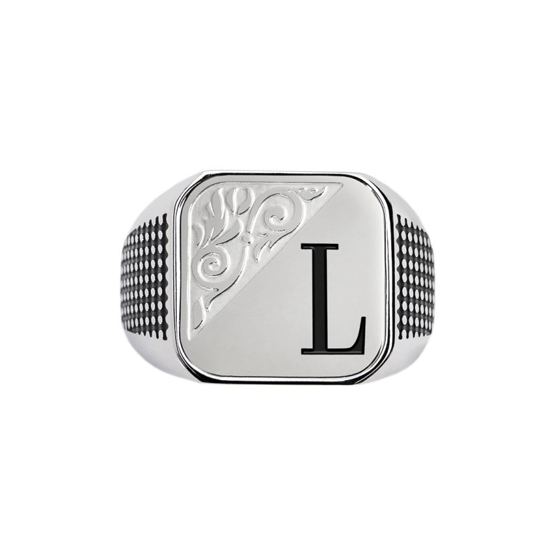 PIASTRTINA SQUADRATA CON LETTERE