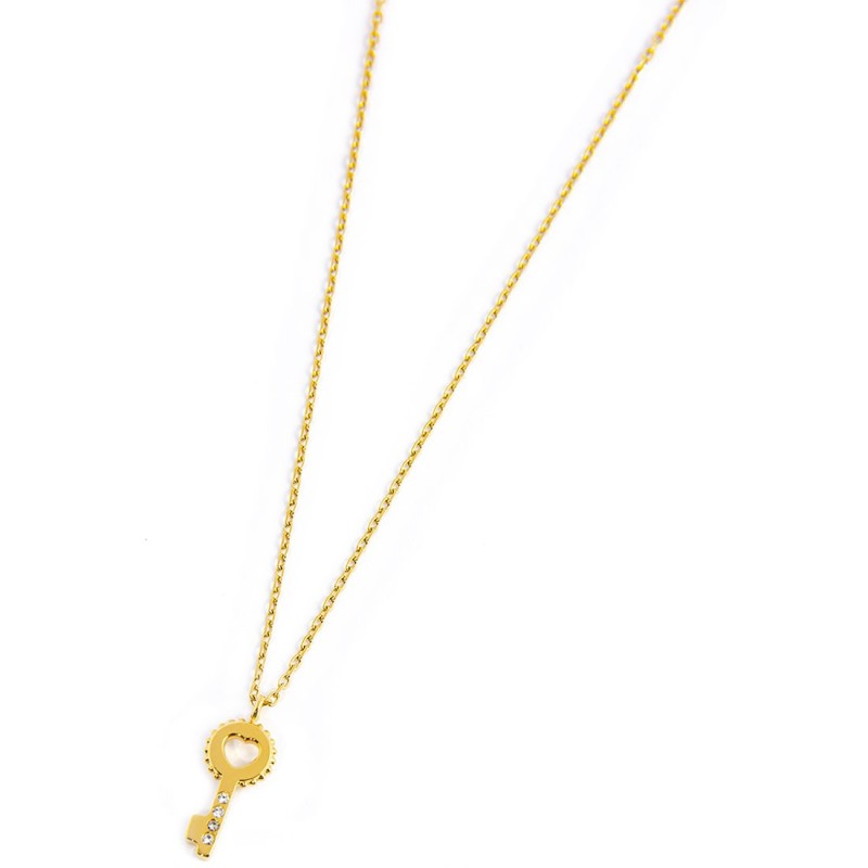 Collana con chiave pendente