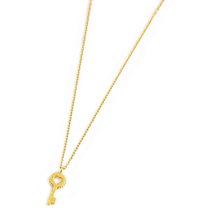 Collana con chiave pendente