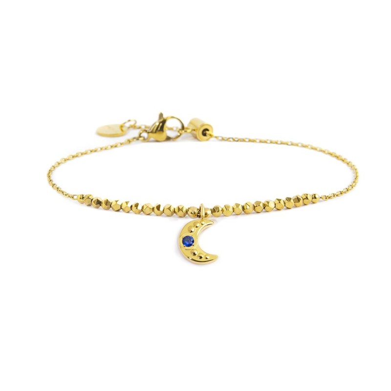 Bracciale con luna pendente