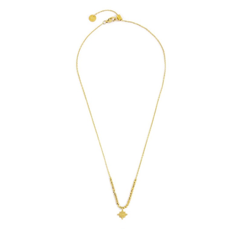 Collana rosa dei venti pendente ed ematite