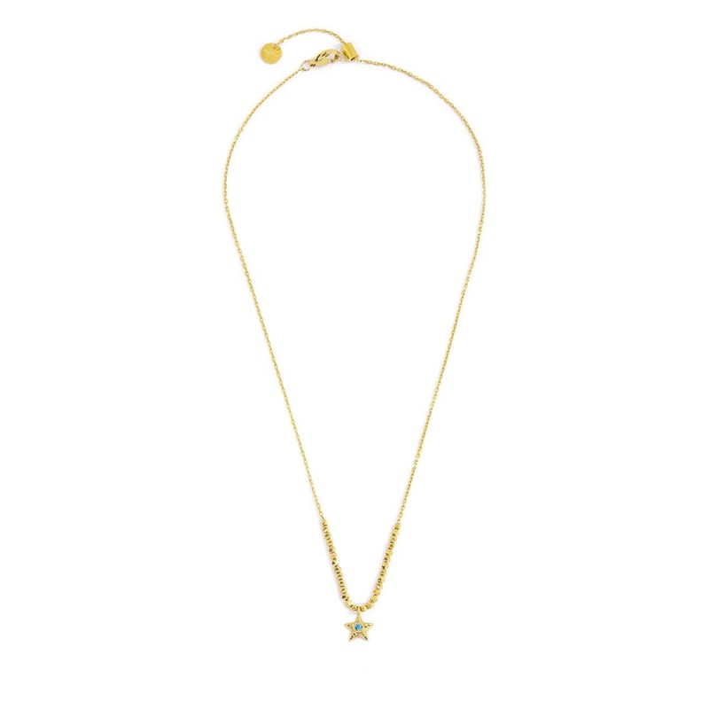 Collana stella pendente ed ematite