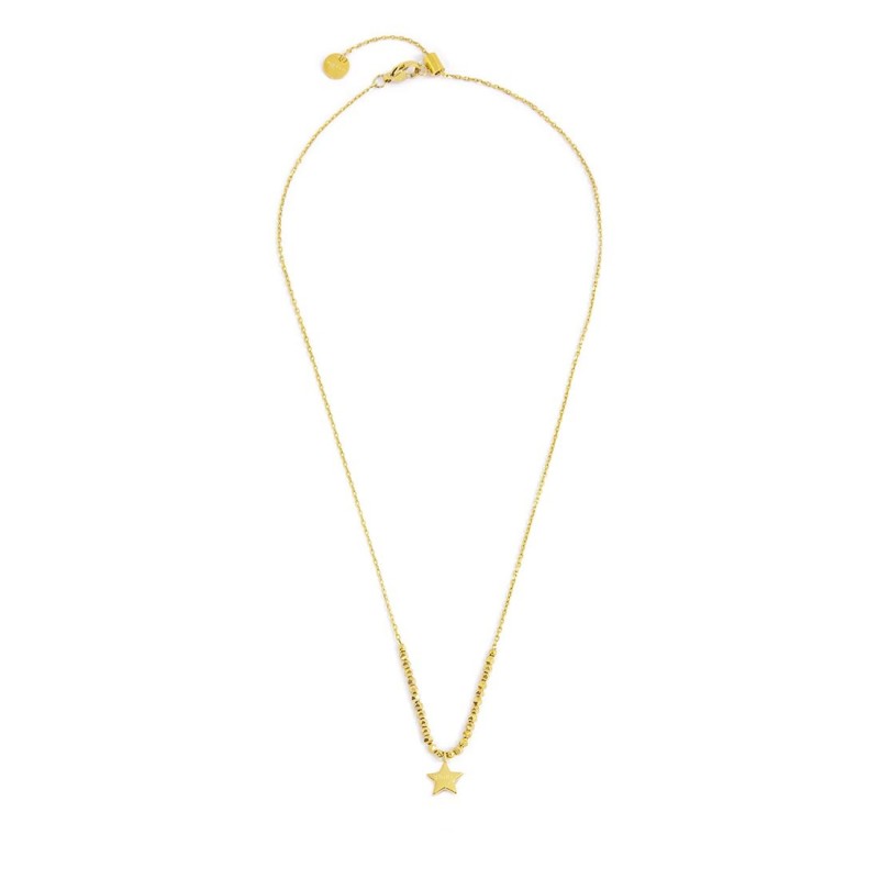 Collana stella pendente ed ematite