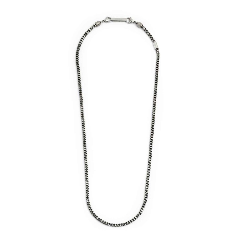 COLLANA ACCIAIO FISH BONE 4MM