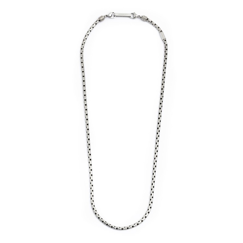 Collana catena box oval 3mm