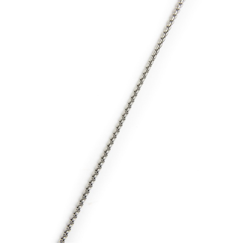 Collana catena box rounded 2mm