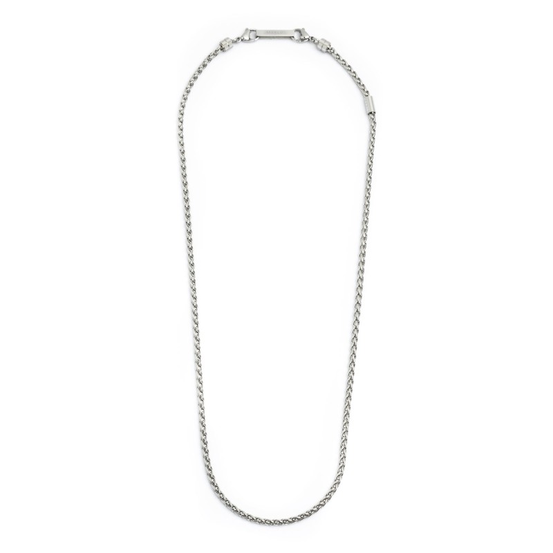 COLLANA ACCIAIO CATENA SONAGLIO