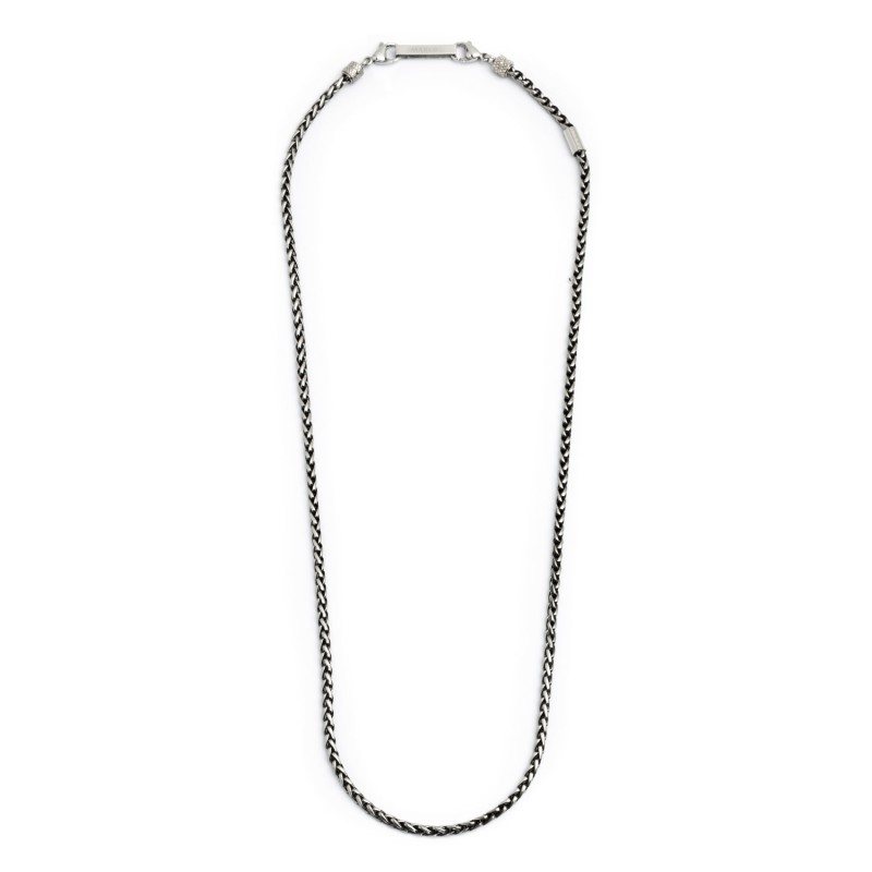 COLLANA ACCIAIO CATENA SONAGLIO