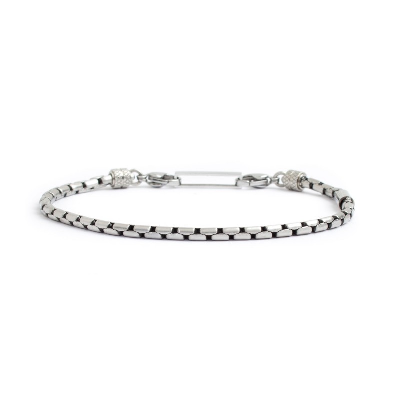 BRACCIALE CATENA OVAL BOX 2MM