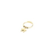 Anello stella lucky pendente