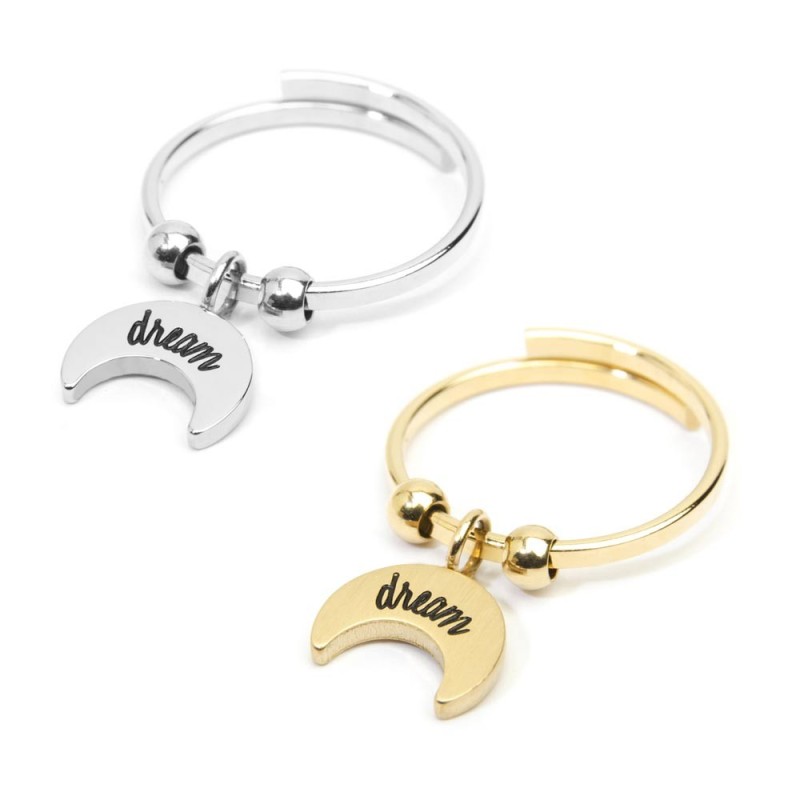 Anello luna dream pendente