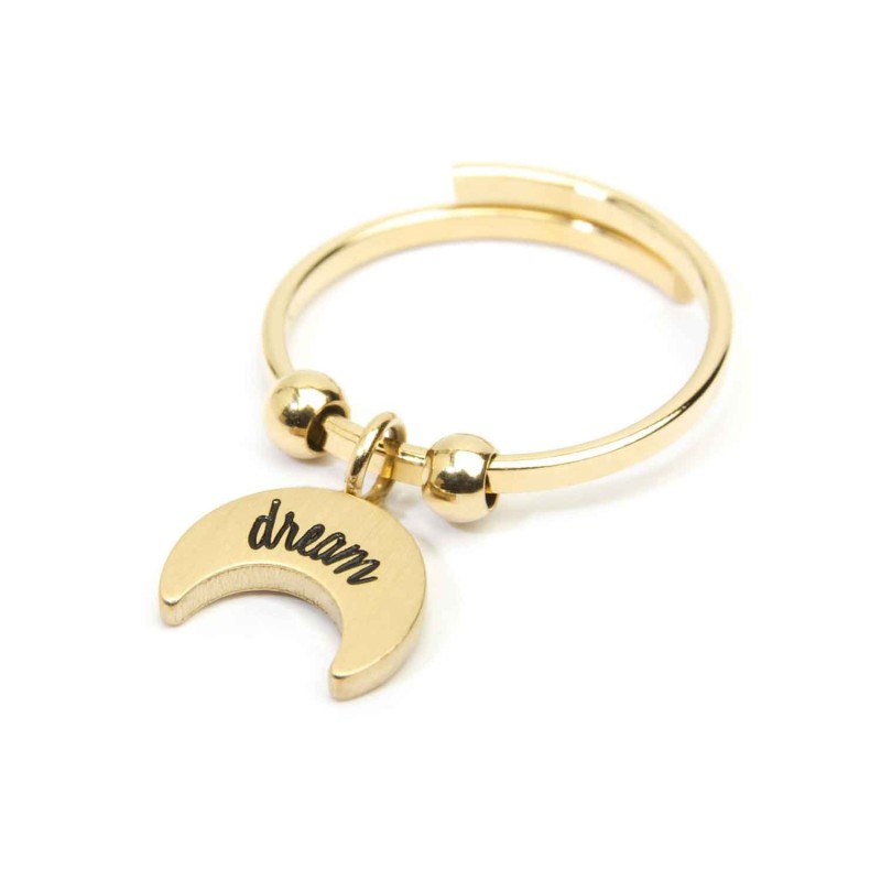 Anello luna dream pendente