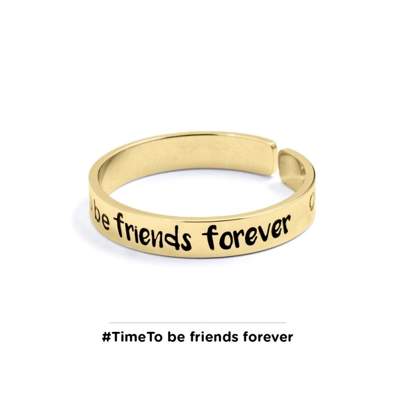 Anello timeto be friends forever