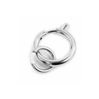 Chiusura con moschettone a molla