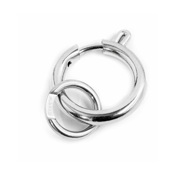 Chiusura con moschettone a molla