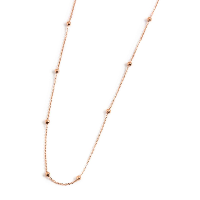 COLLANA 90CM CON SFERE