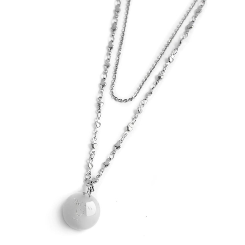 Collana chiama angeli doppia catena