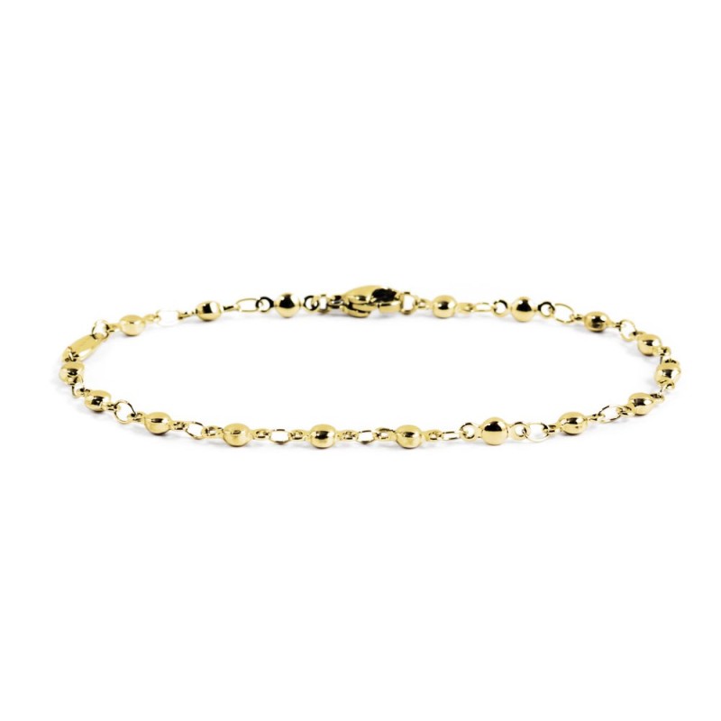 BRACCIALE CATENA CON SFERE