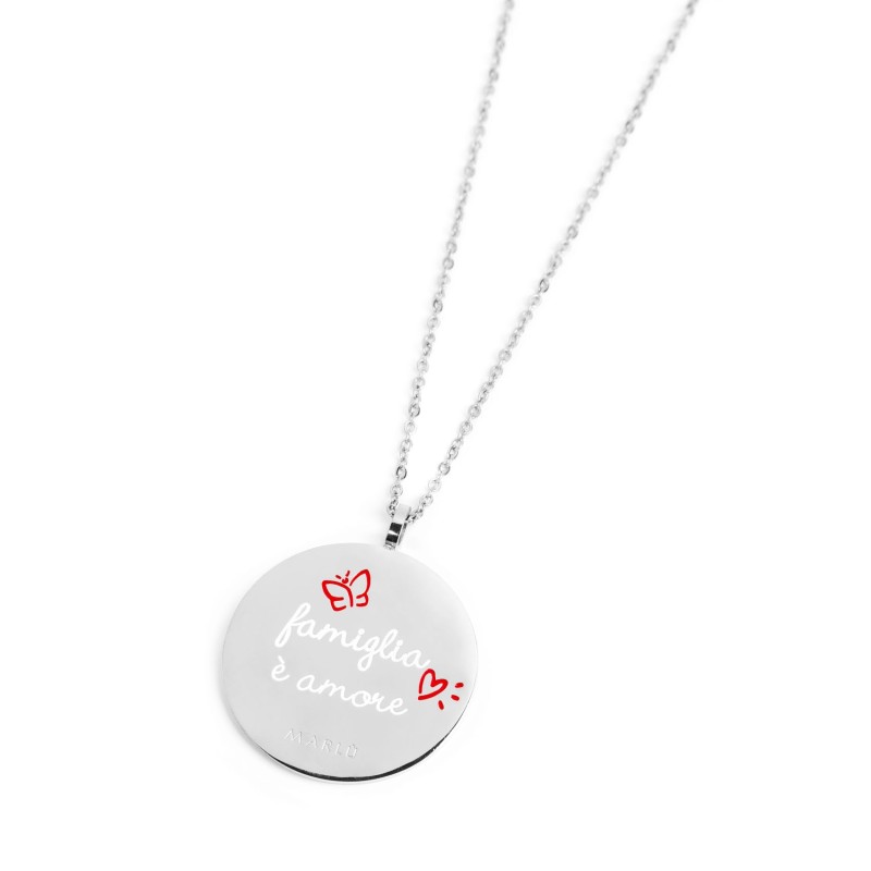 Collana albero dei valori pendente 30mm