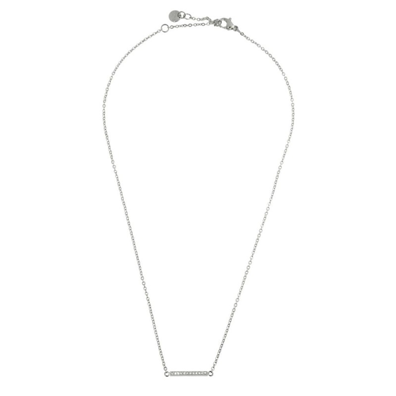 Collana barretta con cristalli
