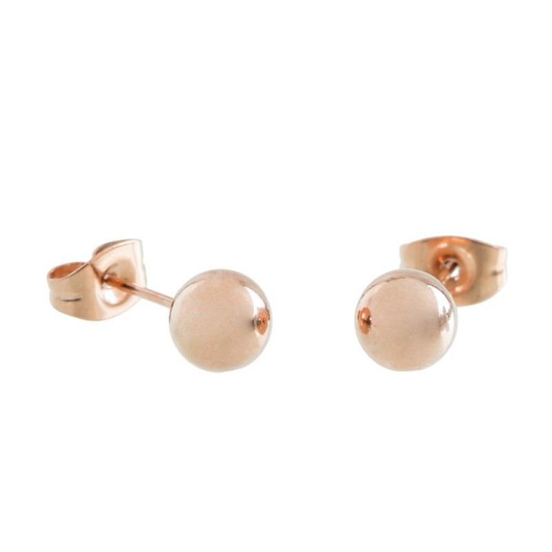 ORECCHINI LOBO SFERA 6MM