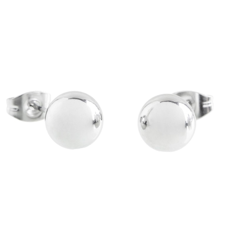 ORECCHINI LOBO SFERA 8MM
