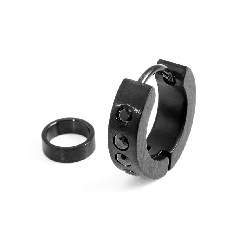 Orecchino a cerchio 14mm con anello per charm