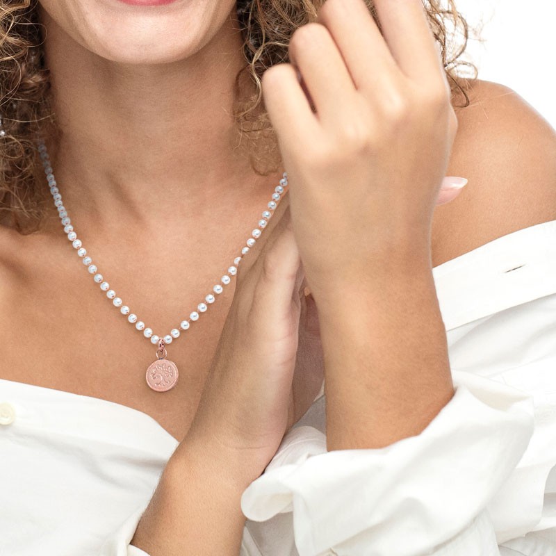 Collana con pendente albero dei valori