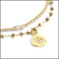 Bracciali e charm rosa dei venti