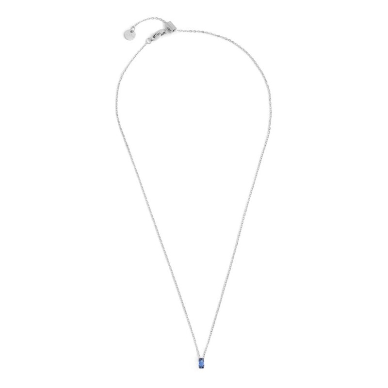 COLLANA 44CM CON CUBIC ZIRCONIA BAUGETTE