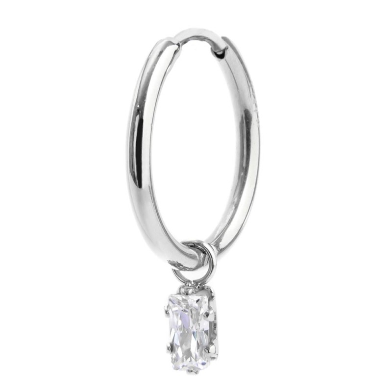 OR MONO 15,85MM CON PEND CUBIC ZIRCONIA BAUGETTE