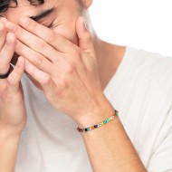 BR CATENA CON SFERE AGATA