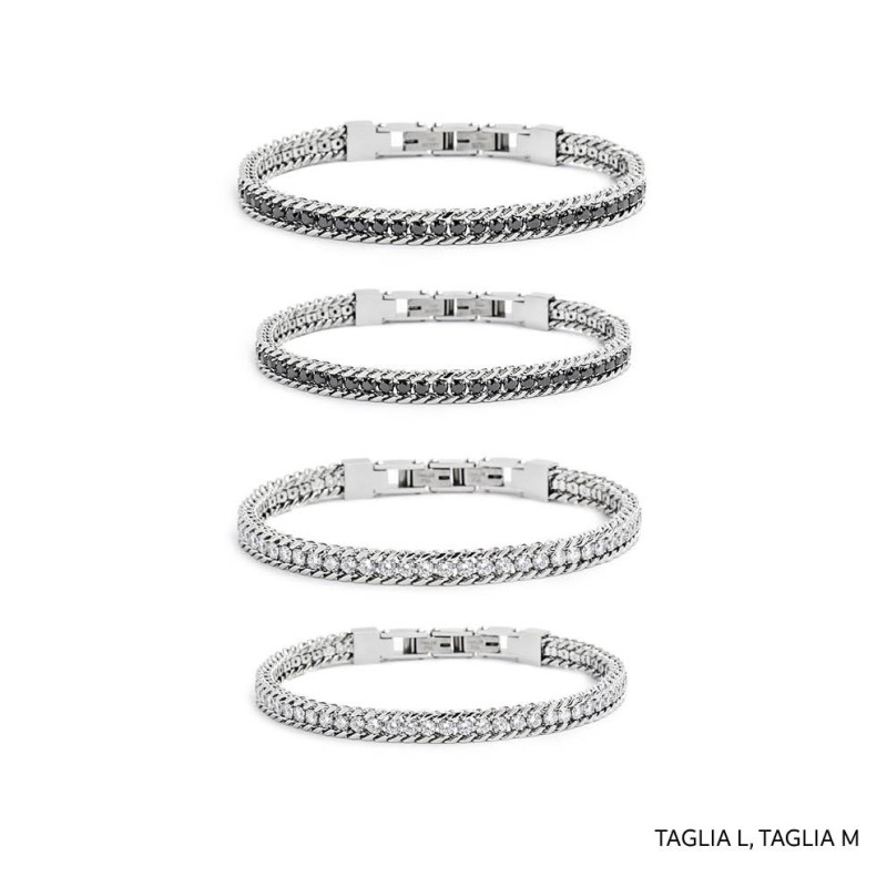 Bracciali con zirconi