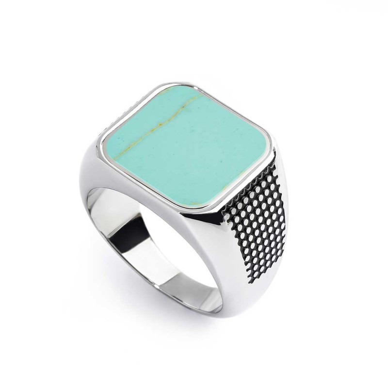 Piastrina quadrata in pietra changy