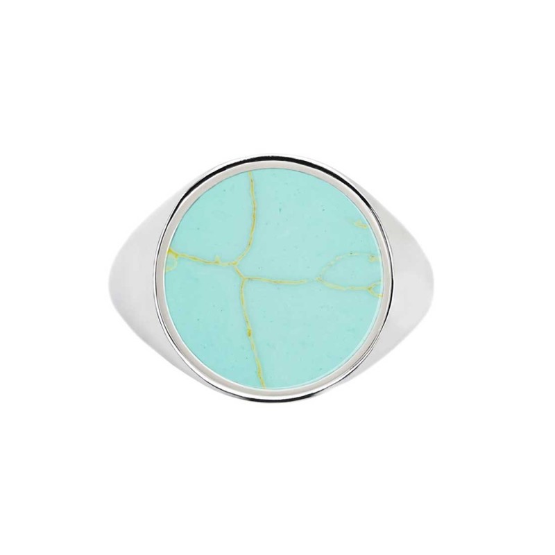 Piastrina tonda in pietra changy