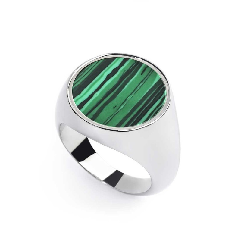 Piastrina tonda in pietra changy