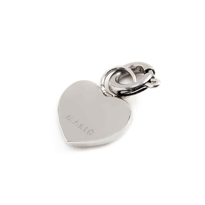 CHARM CRISTALLI BIANCHI CUORE