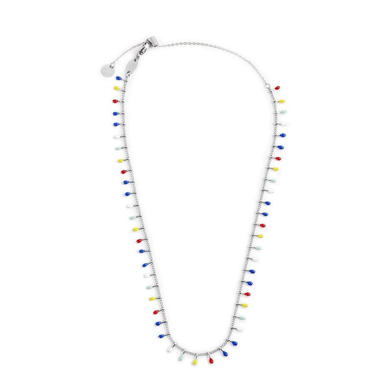 Collana pendenti turchesi e collana miyuki turchesi