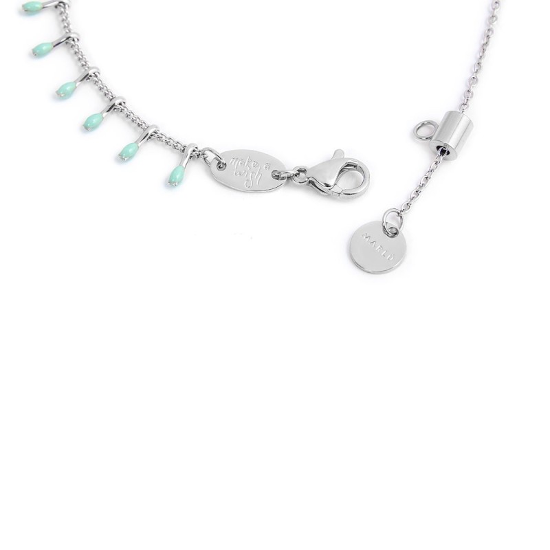 Collana snake e collana pendenti smaltati