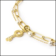 Cavigliere e charm chiave