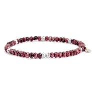 Bracciale elastico in agata