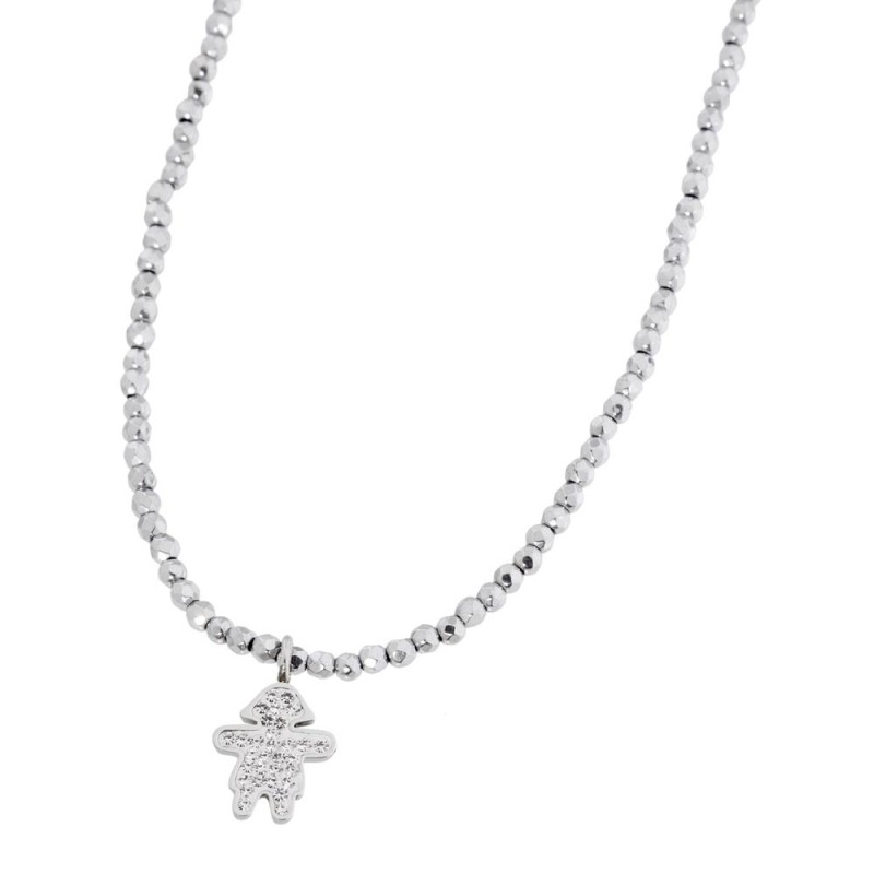 Collana bimba strass