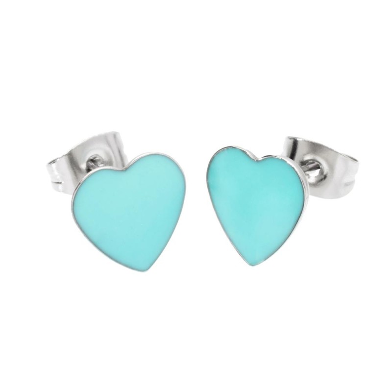 Orecchini a lobo cuore