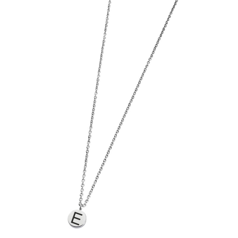 Collana con lettera smaltata