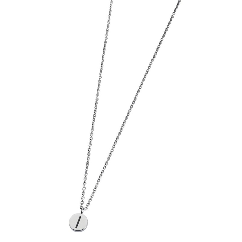 Collana con lettera smaltata