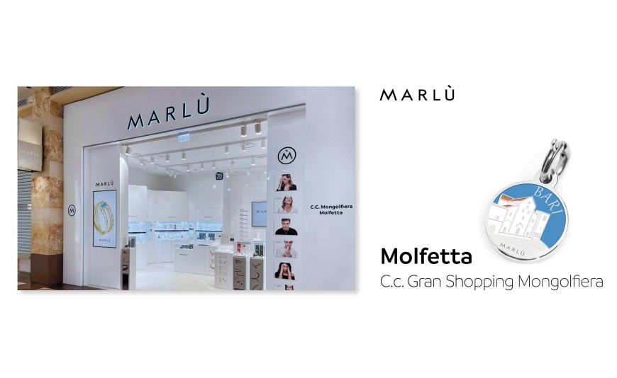 Nasce un nuovo MarlÃ¹ Store a Molfetta presso il Cc. Gran Shopping Mongolfiera